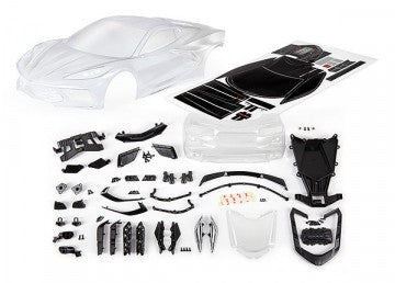Traxxas 9311 Body Corvette Stingray Clear Complete