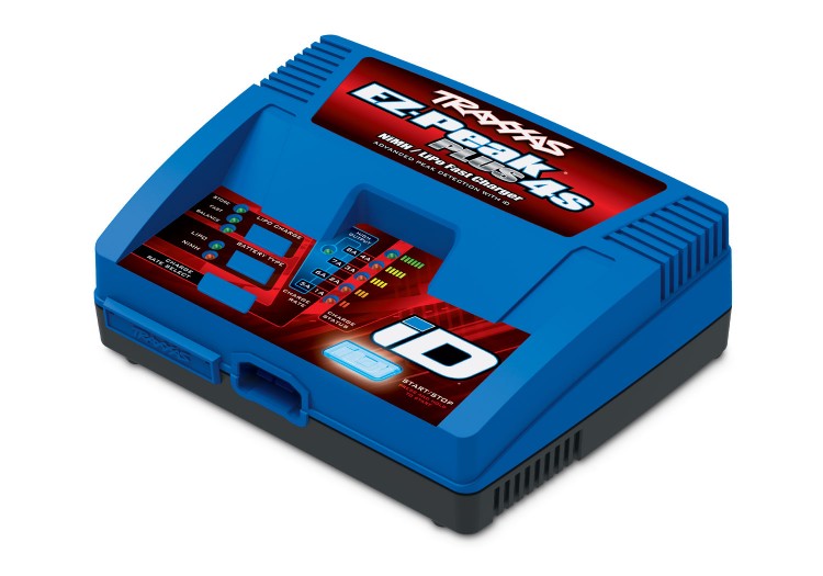Traxxas 2998G Charger EZ Peak Plus 8A and 4S 14,8v Li-Po 6700mAh Combo