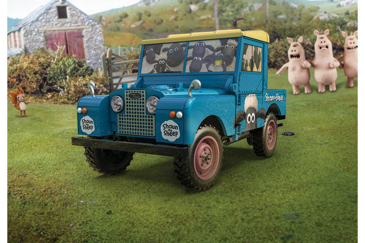 Land Rover Series 1 - Shaun The Sheep 1:32
