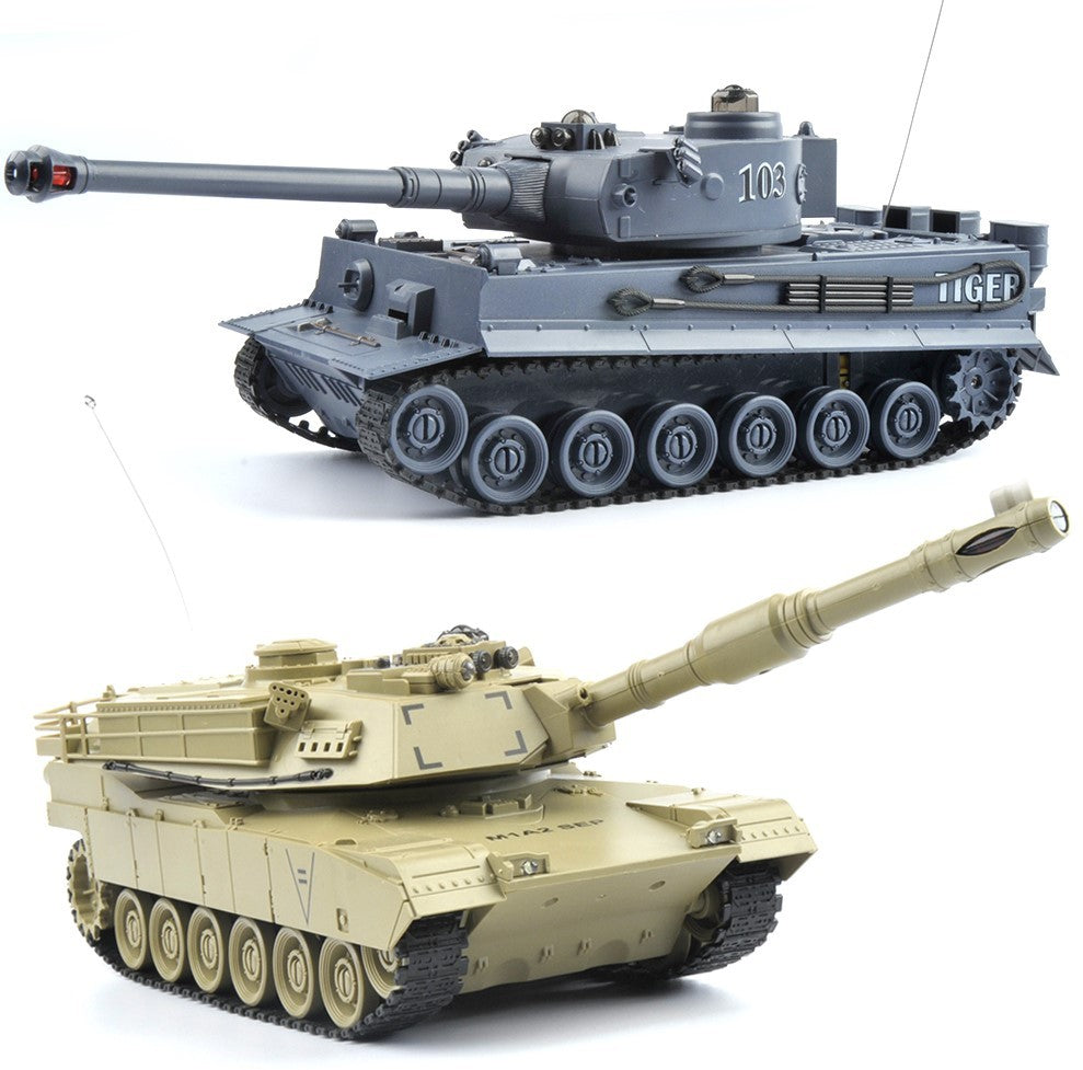 2 fjernstyrede kampvogne - nedKÆMP hinanden!