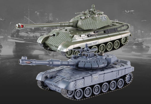 2 fjernstyrede kampvogne - nedKÆMP hinanden!