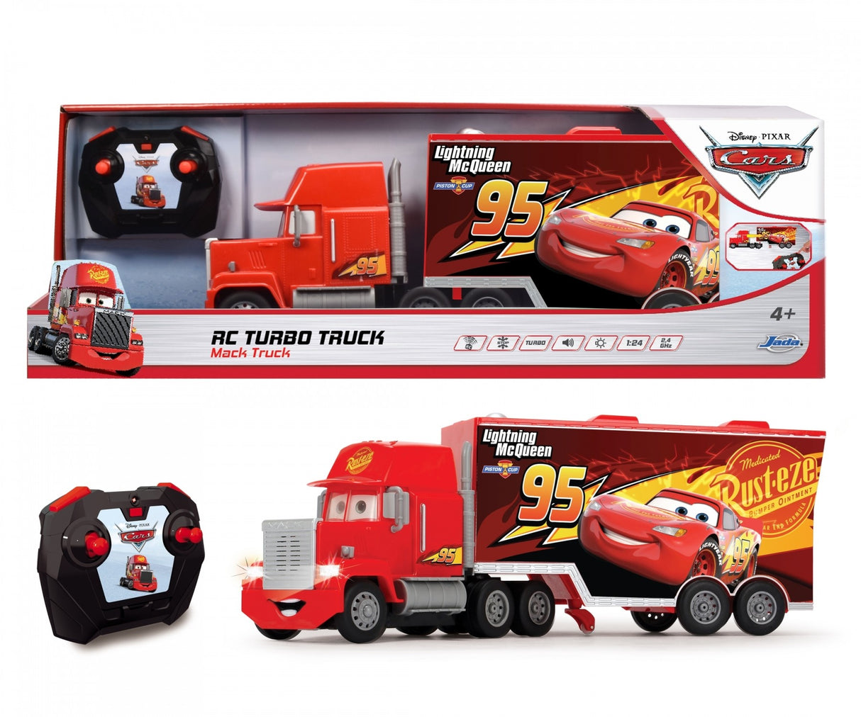 RC Turbo Truck - Disneys Mack Truck