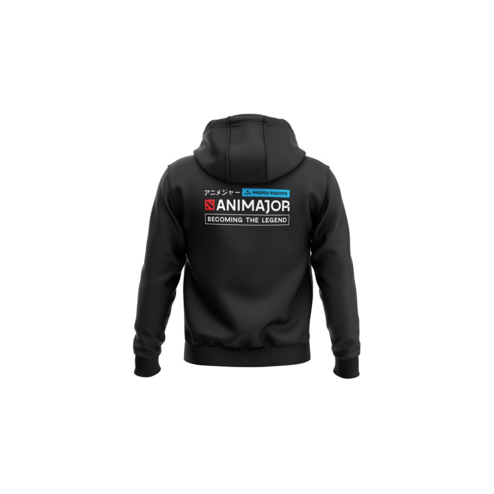 Animajor - Dota 2 Juggernaut Hoodie Black, XL