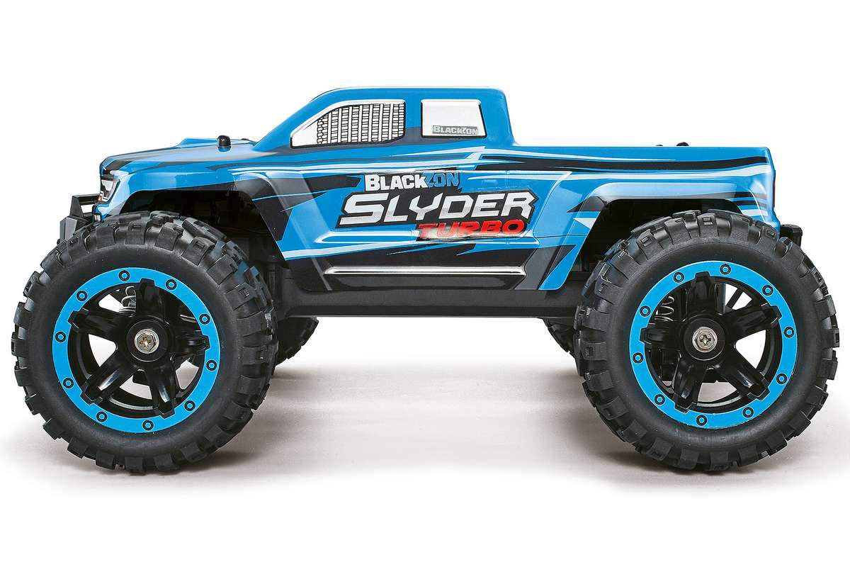 Slyder MT Turbo 1/16 4WD 2S Brushless - Blue