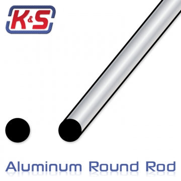 K&S 83048 - Aluminium Rod 12.5x305mm (1/2) (1)