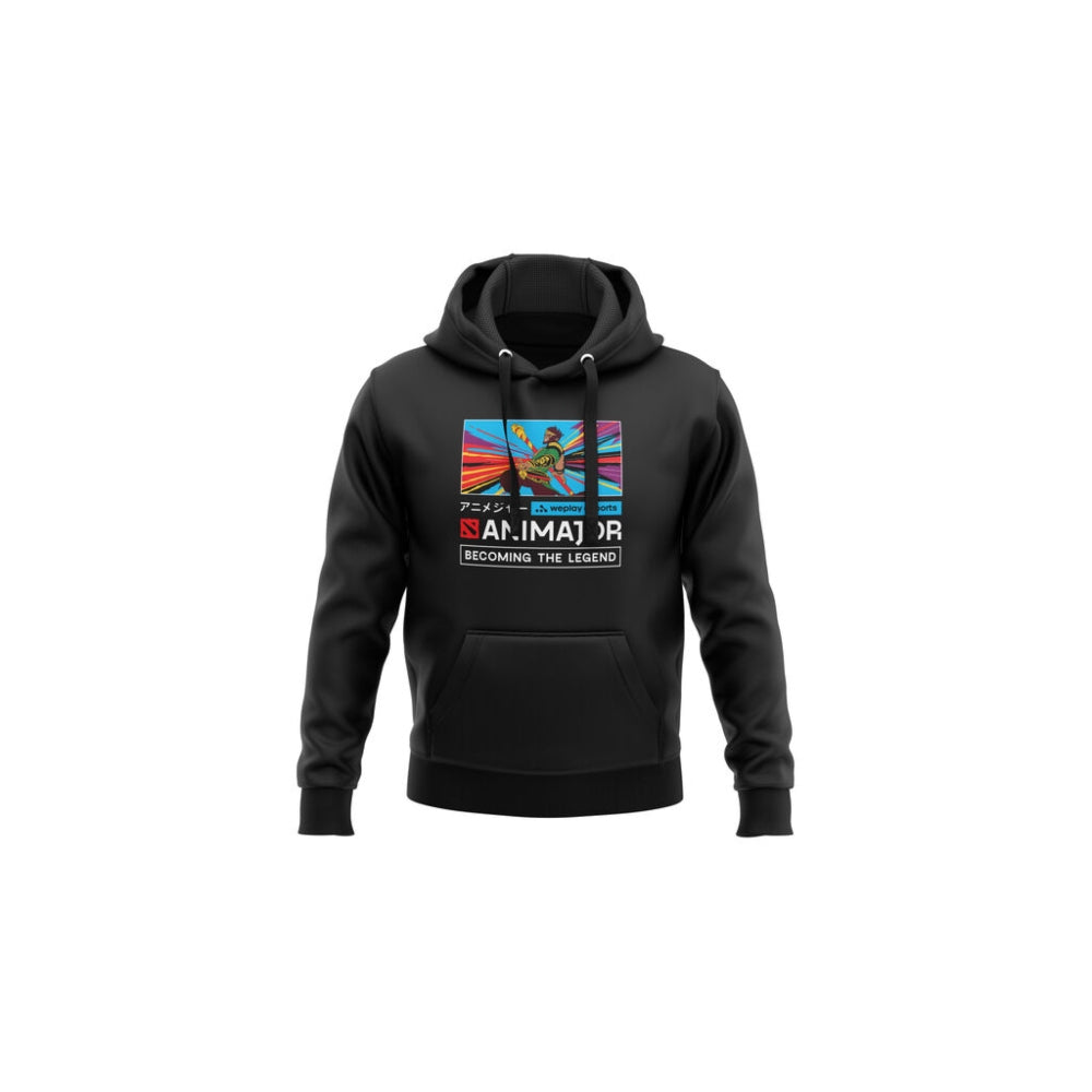 Animajor - Dota 2 Hoodie Black Monkey King, M