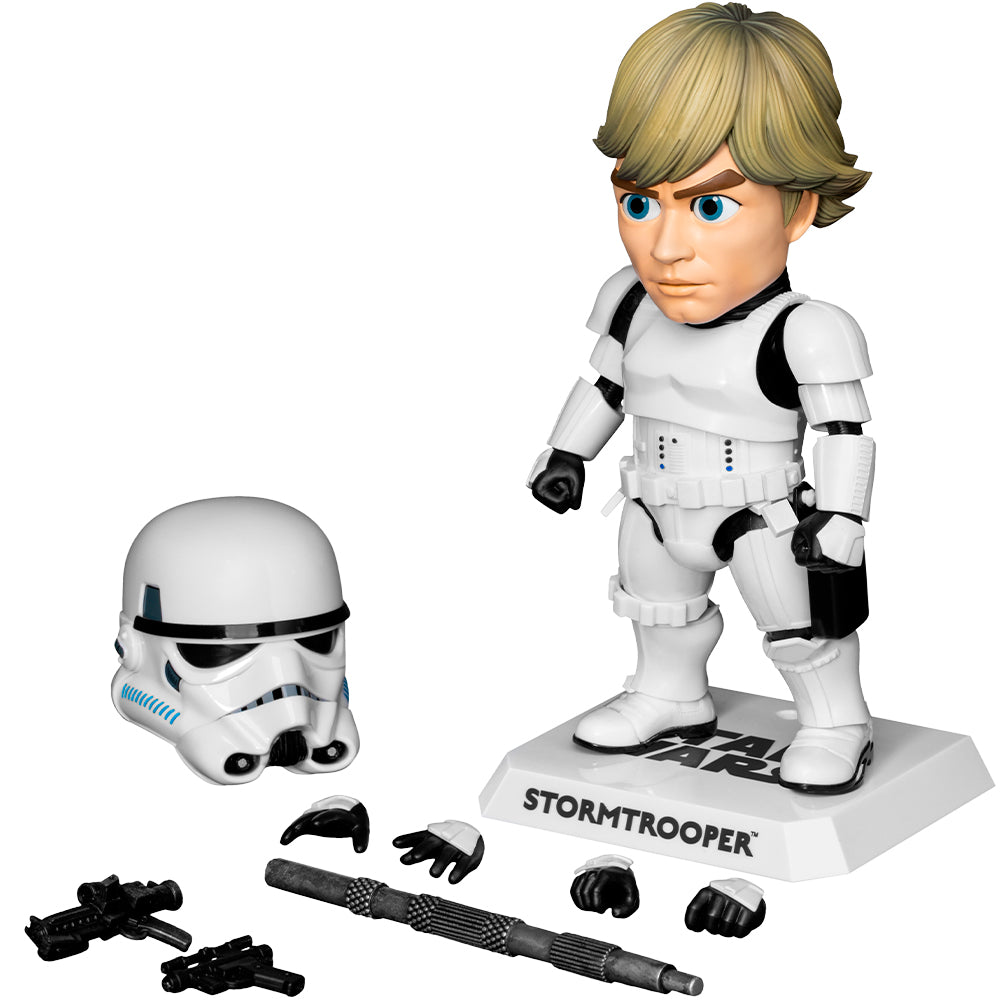 STAR WARS Luke Skywalker (Stormtrooper Disguise) Egg Attack Action Figure