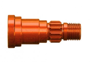 Traxxas 7768T Stub Axle Alu Orange (for Driveshaft #7750X) X-Maxx, XRT