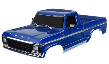 Traxxas 9230-BLUE Body Ford F-150 (1979) Complete Blue