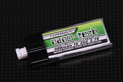 Turnigy nano-tech 300mah 1S 35c Lipo Pack (Suits FBL100 and Blade mCPx)