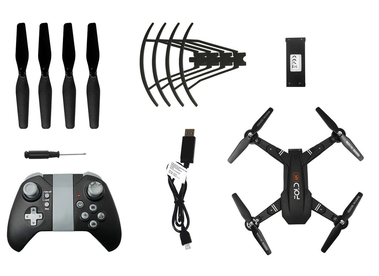 Fold 4K - foldbar 4K drone med FPV - se live fra dronen