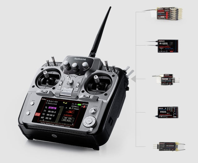 Radiolink AT10 II - 12 kanalers fjernbetjening
