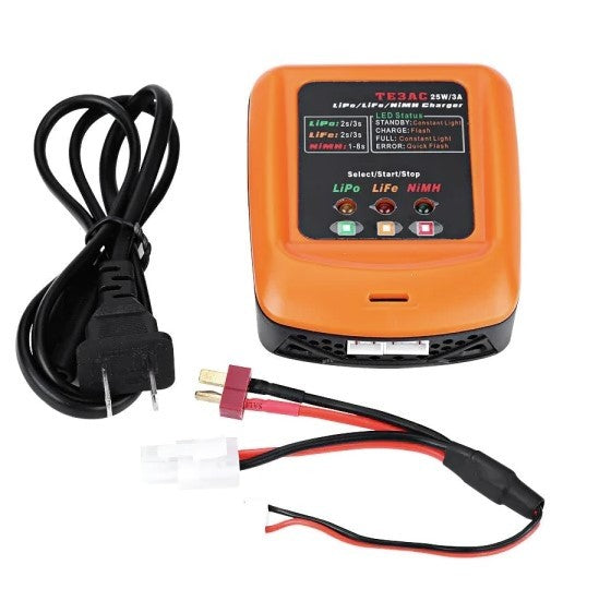 Populær hurtig NiMh og LiPo lader 3 amp! Lader det meste