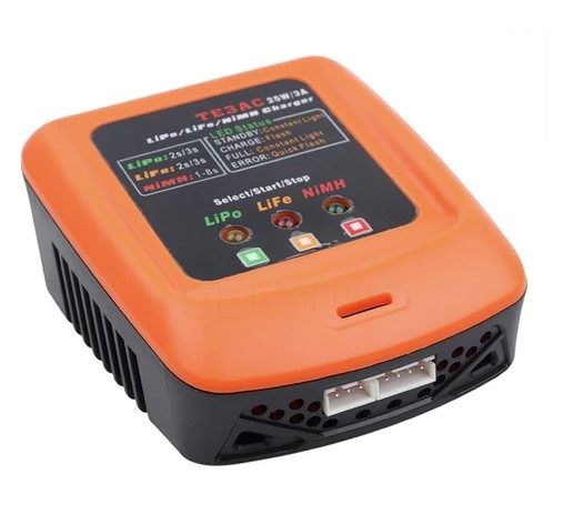 Populær hurtig NiMh og LiPo lader 3 amp! Lader det meste