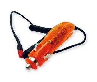 Li-Ion/Li-Po 7,4V/2S lader til cigarettænder - JST