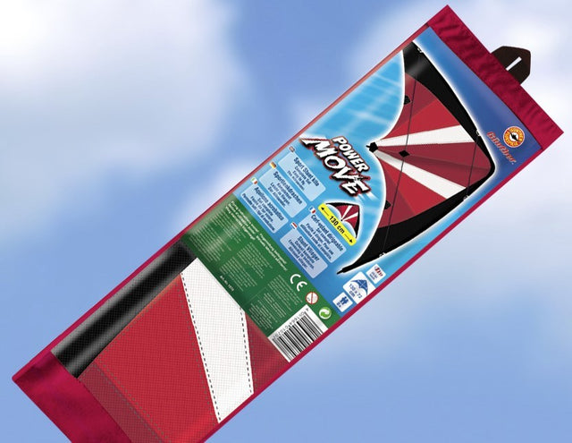 POWER MOVE - Sport drage med spoler og linier - Ripstop materiale samt glasfiber