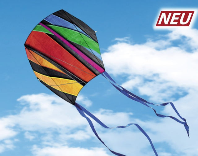 FANTASY SLED KITE - Single drage med sejl fra Ripstop-polyester m. håndtag og line