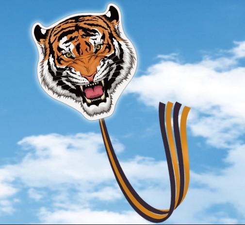 TIGER - Single drage med sejl fra Ripstop-polyester m. håndtag og line