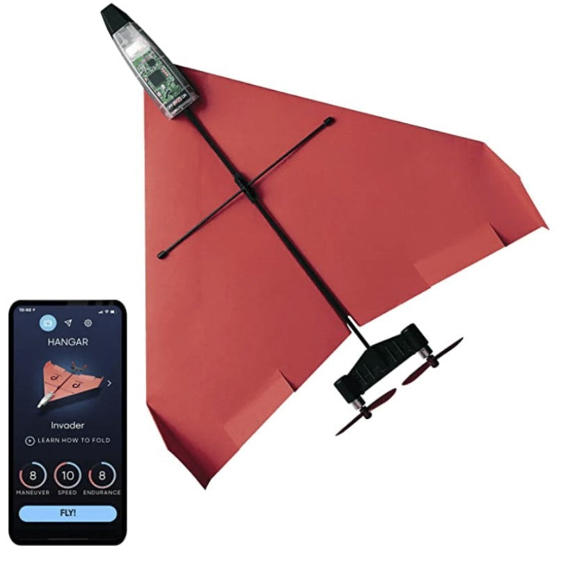 PowerUp 4.0 - fjernstyret papirflyver