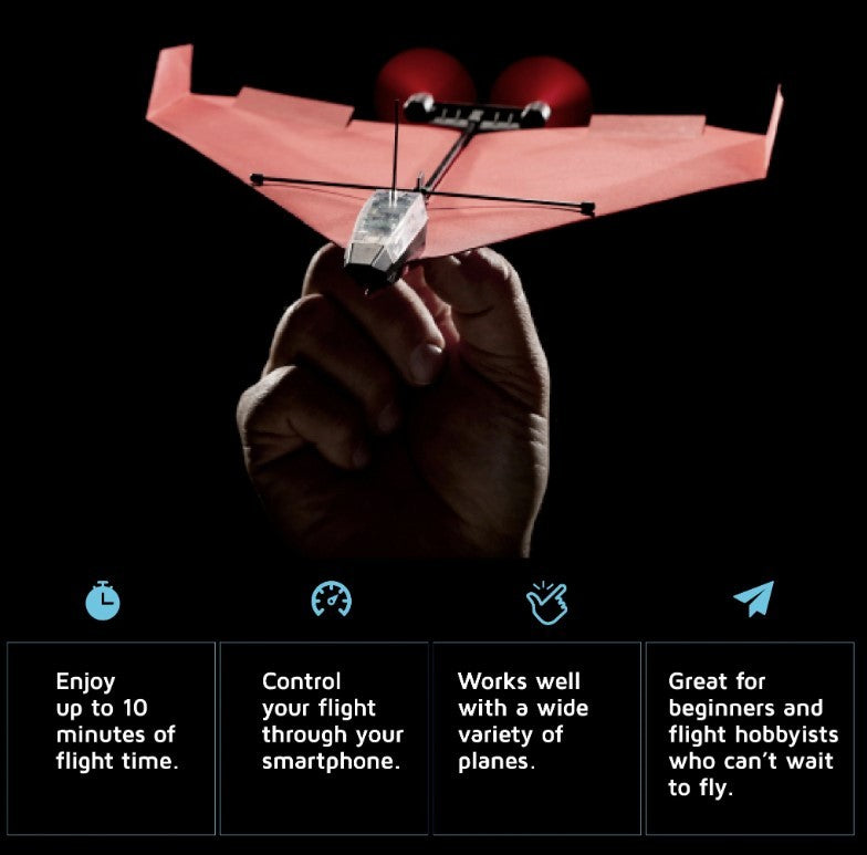 PowerUp 4.0 - fjernstyret papirflyver