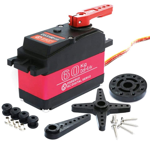 DS5160 ssg 60KG Digital Servo op til 8.4V - ekstremt kraftig servo
