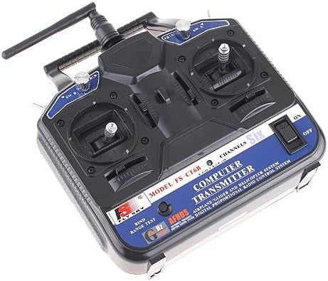 6 kanalers fjernbetjening m. modtager - FlySky FS-CT6B AFHDS