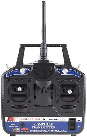 6 kanalers fjernbetjening m. modtager - FlySky FS-CT6B AFHDS