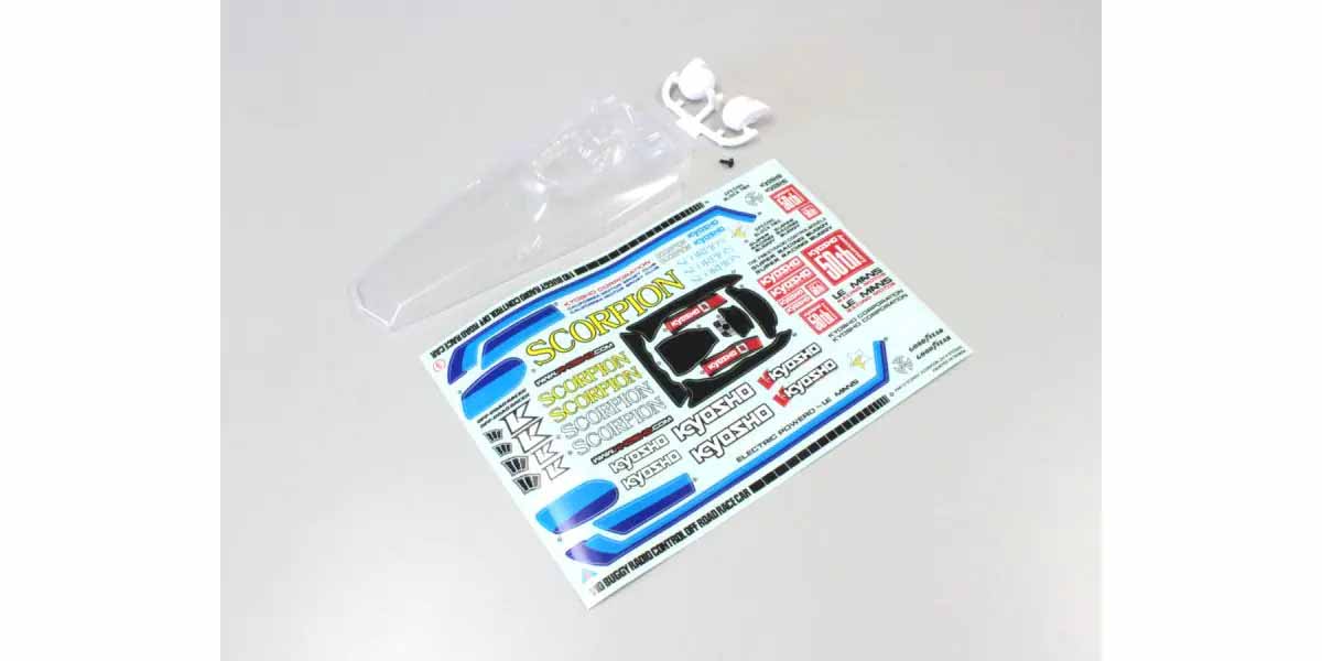 Kyosho Scorpion 2014 Clear Bodyshell Set
