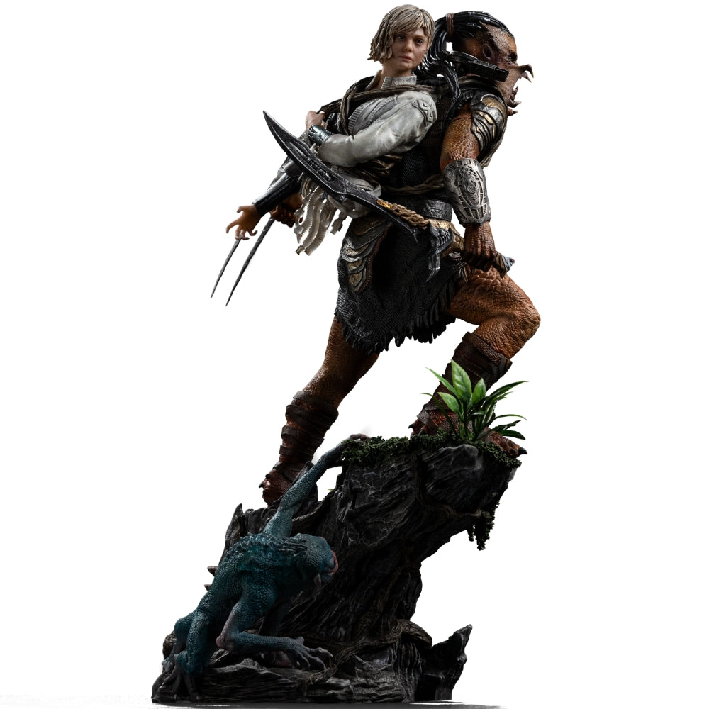 Iron Studios Predator: Badlands - Predator Dek & Thia Art Scale 1/10