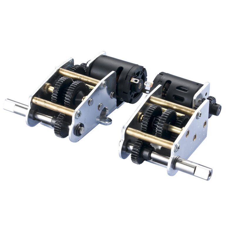 5in1 Stahlgetriebe kurze Welle