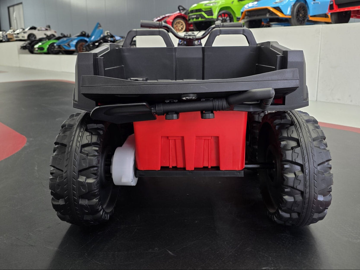 TrailBlazer 6-wheel electric children's quad 24V with loading platform
