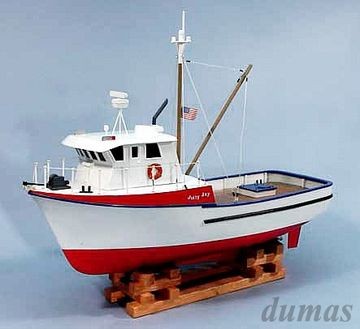 The Jolly Jay Fishing Trawler 610mm Wood Kit