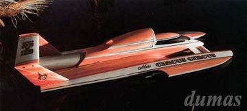 Miss Circus Circus Unlimited Hydroplane 1092mm Wood Kit