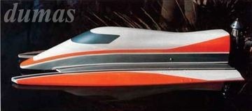 Hot Shot Sprint 3.5 Tunnel Boat 610mm Wood Kit
