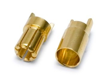 Connector Bullet 6mm Female+Male