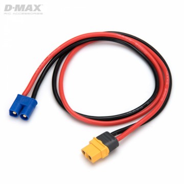 Charge Lead EC3 Male to XT60 14AWG 500mm