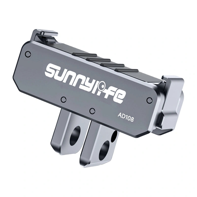 Sunnylife Aluminum Dual-Directional Mounting Adapter for Osmo Nano / Action 6