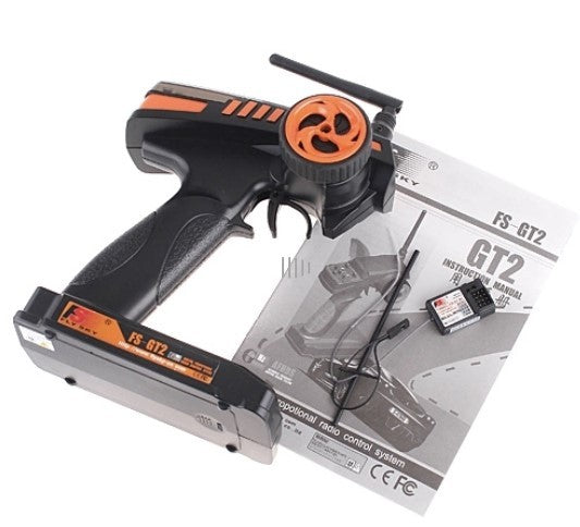 FS-GT2+GR3E 2-kanalers fjernbetjening med mange funktioner