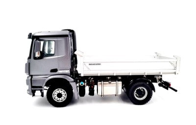 Mercedes-Benz tiptruck med 4x4 og hydraulik