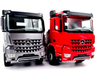 Mercedes-Benz tiptruck med 4x4 og hydraulik