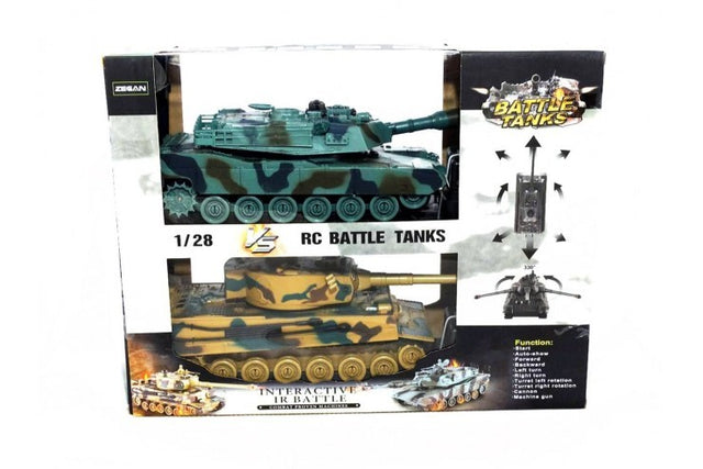 2 fjernstyrede kampvogne - nedKÆMP hinanden!