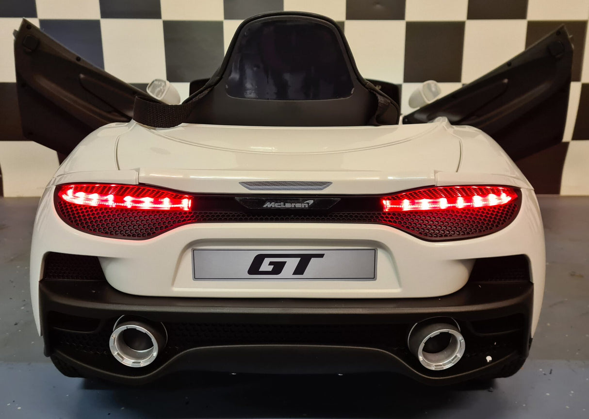 Battery children's car 12V McLaren 620 GT with remote control white