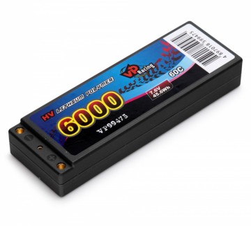 Li-Po Batteri 2S 7,6V 6000mAh 60C LCG EFRA2020