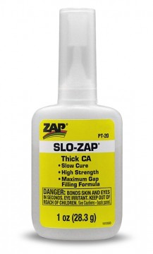 ZAP Slow CA- 28gr Yellow