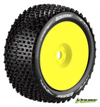 Tires & Wheels T-PIRATE 1/8 Truggy Soft Yellow 0-Offset (2 pcs.)