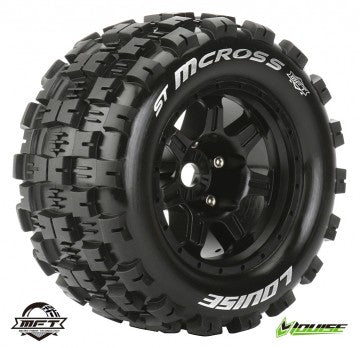 Tire & Wheel ST-MCROSS 3,8 sort MFT 1/2-Offset (2 pcs.)