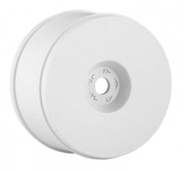 Wheel 1/8 Truggy 0-Offset White (2 pcs.)