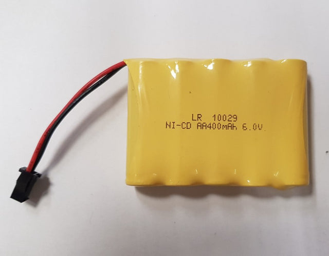 6.0 v NiCD batteri på 400mAh - demo