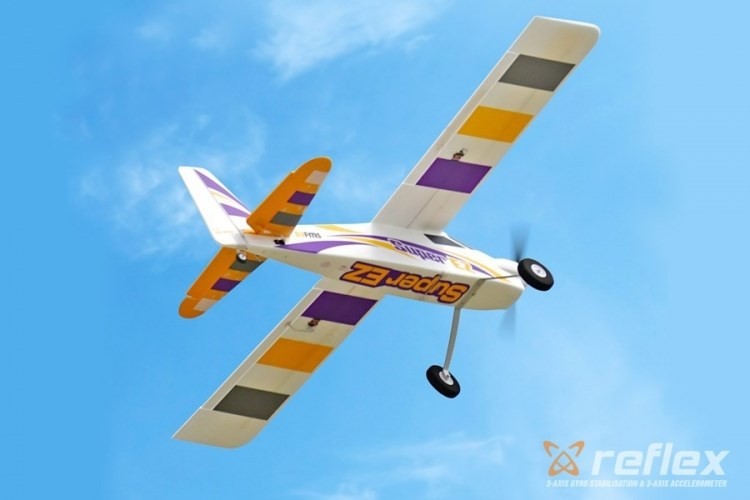 Super EZ V4 1220mm Reflex-Gyro & Floats RTF - TILBUD