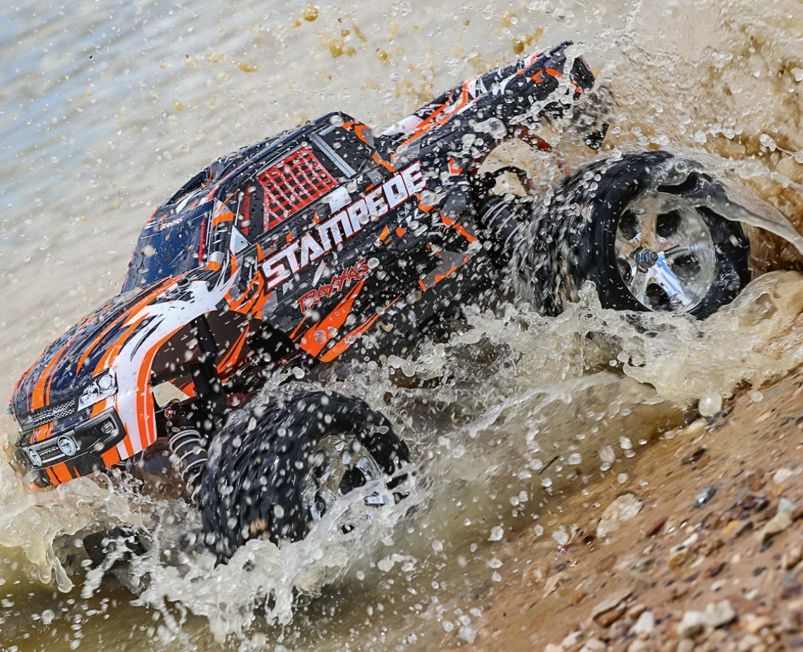 Traxxas Stampede 2WD 1:10 RTR KOMBO. batt & lader - KØREKLAR